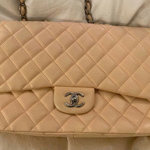 Chanel Jumbo Beige Bag